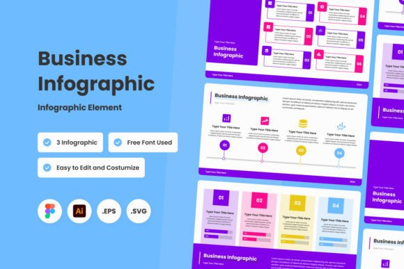 Business Infographic Template V3: Infographics & Graphics