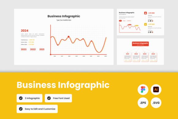 Business Infographic Template V4: Graphics & Infographics for Real Projects