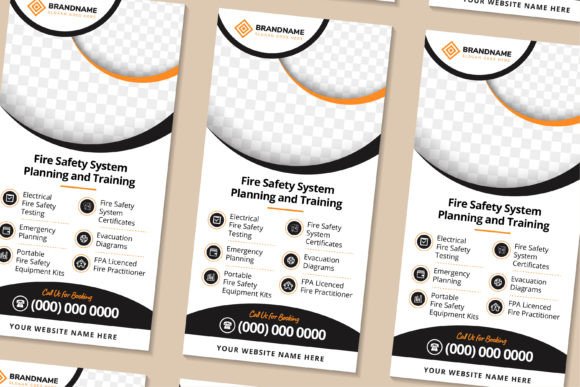 Fire Safety Vertical Banner: Graphics & Print Templates Review