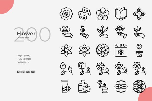 Flower Outline: A Stitching Review for Real Projects
