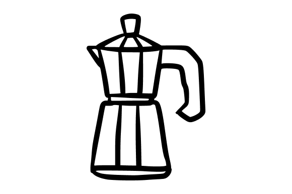 Mokapot Hand Drawing Graphics & Illustrations