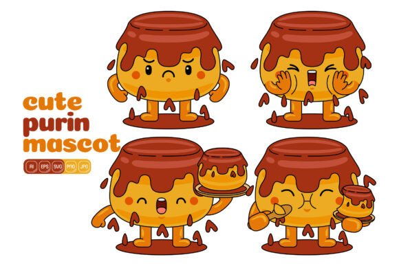 My Hands-On Review of the Cute Purin Mascot Vector Graphics
