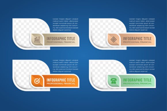 Photo Frame Infographic Curve: Graphics & Infographics Asset Review