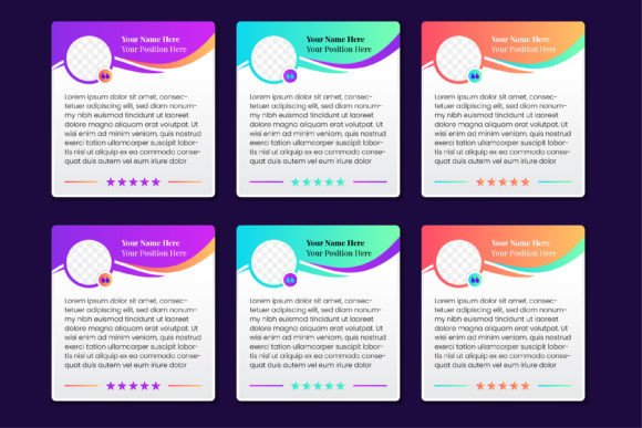 Quote Gradient Infographic: Modern Graphics & Infographics