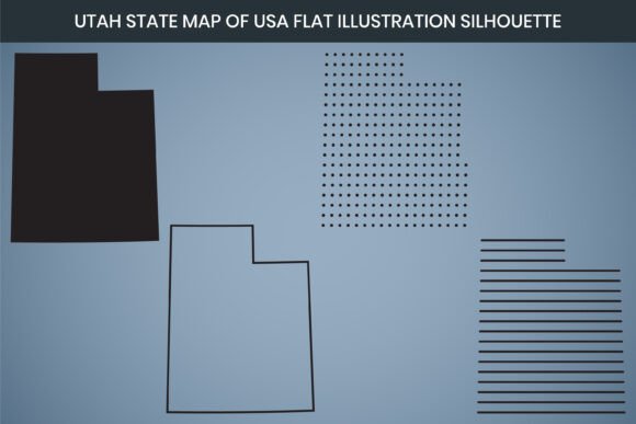 Utah State Hand Drawn Map: Freebies Graphics Review