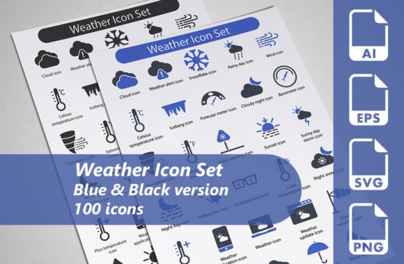 Weather Icon Set: Graphics & Icons for Local Branding